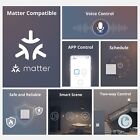 Sonoff M5 120w 86w Matter Wifi Smart Wall Switch Remote Control Via Ewelink App 