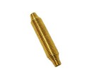100 Pcs Gold Tone Metal Coil Spring Spacer Beads 22mm X 5mm Tube Jewelry Making