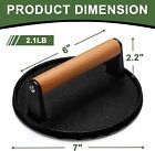Burger Press  6  7  Round Heavy-duty Cast Iron Smash Bacon Press Meat Steak