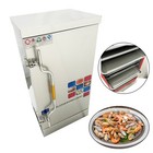 Open Box   12-trays 110v 16hp    commercial Electric Steamer Box For Rice  Seafood