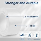 White Duct Tape Heavy Duty  1 88 Inch X 35 Yard Waterproof Strong Adhesive Du   