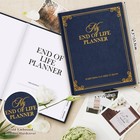 End Of Life Planner Death Organizer With Tabs  Final Wishes   Financial Estat   