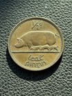 1953 Ireland 1 2 Penny Half Penny Coin