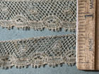 Antique vintage Lace Handmade Beige 5 8  Edging Trim By The Yard