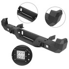 Powder Coated Steel Rear Bumper W  Led Lights For Toyota Tacoma 2016-2023 2022