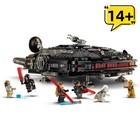New 1579 Pcs Dark Falcon Millennium Spacecraft Building Block Set