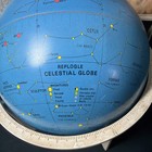 Vintage Replogle Globe Lot Mars Moon Celestial Metal 6 Inch Stand Rare 60s 70s