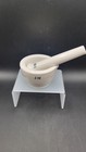 Coors Usa Porcelain Mortar   Pestle Set 520-g 29-g Vintage Lab Apothecary   