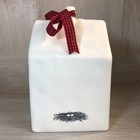 Rae Dunn Magenta Exclusive  nest Birdhouse  W bow Early Magenta Stamped M Rare 