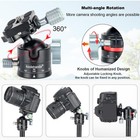36mm Low Profile Ball Head Panorama Tripod Arca Swiss Qr Plate 33lbs 15kg Max