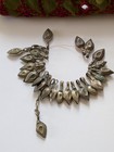 Vintage Tribal Jewelry Dangles Charms Leaf-like Droplets 25 Pieces  17853 