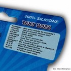 24 Jumbo Wide Text Children   Rubber Silly Bands Bracelet Party Wristbands