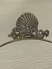 Bridal Basket Silver Plate Vintage Square Based Unmarked