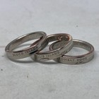 National Park Quarter Ring  made With Actual Quarter  Handmade Band