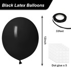 120pcs 12 Inch Latex Balloons Bulk Pack Party Birthday Arch Decor Supplies Props
