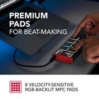 Lpd8 Usb Midi Controller  8 Rgb Drum Pads  8 Knobs  Music Software For Mac pc