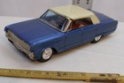 Bandai 1968 Chrysler Imperial Ht Car Tin Friction Toy Japan In Blue