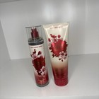 Bath   Body Works Japanese Cherry Blossom Mist   Body Cream Set  2 Pc