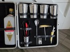 Vintage Londonaire Limited The Portable Pub Travel Bar W  Case 1960s