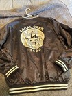 Bon Jovi Jacket 2003 Bounce Tour Local Crew Rare Vintage Black Sz Xl Music