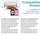 67xl Ink Cartridge For Hp 67 Ink Deskjet 2855e 2800e 2755e 4155e Envy 6055e 6455