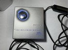 Sony Mz-e510 Md Walkman Player Silver Rm-mc10l Remote Battery Earbuds Japan