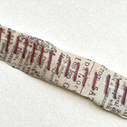 Vintage Paper Red Thread Washi Tape Scrapbooking Journals Collage Cards