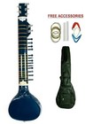 Professional Electric Travel Sitar Indian Classical Tun Wood With Bag   Strings