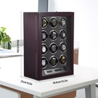 Watch Winder For 12 Automatic Watches With Quiet Mabuchi Motors
