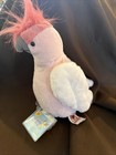 Ganz Webkinz Nwt Pink Cockatoo Bird Parrot Stuffed Animal Hm365 New Sealed Code