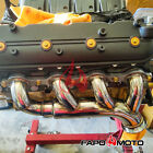 Fapo Ls1 Ls2 Lsx Ls9 Lq9 Turbo Headers For 98-19 Chevy Camaro Corvette F Body V8