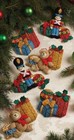 Bucilla Under The Tree Felt Christmas Ornaments Kit Set Of 6 Soldier Oop