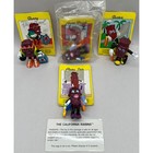 Vintage 1991 Hardees California Raisins Family Of The 90s Set Of 4 Figures Cards
