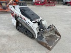 2022 Bobcat Mt100 Stand On Skid Steer Track Loader Crawler Bucket Aux Bidadoo