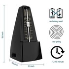 Mechanical Metronome Black loud Sound Piano Drum Violin Guitar