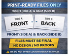 5000 Business Cards Double Sided Full Color Glossy   Fast Turnaround