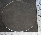 4 - 6  Circles Of Clear Bullseye 3mm Thick Glass 90 Coe Tested Compatible