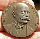 1914 Zeppelin s War Role Ww 1 Bombing France Medal Unc    S-771-b
