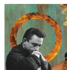 Johnny Cash Original Hand-made Collage Art Music Home Decor 16x20 Print Gicl  e