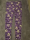 Lularoe Women s Leggings Nightmare Before Christmas Jack Skellington Purple Tc