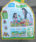 Mega Bloks  Sesame Street Abcs Learn As You Grow 110  Pieces With Carrying Bag
