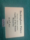 Buckingham Palace Signed Miniature Scale Model Collectible Building