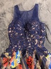 Anny Lee Multi Colored Dress For  Prom  Evening Event Small