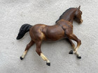 Nice Vintage Breyer Horse  124 Running Mare Sugar Nice Shading Eye Whites Bay