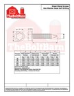  12 Hex Washer Head Self Drilling Sheet Metal Screws Zinc  pick Length   Qty 