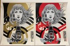 Arctic Monkeys Poster Set  2  Melbourne Australia 2023 Same     s 77 375 Signed 
