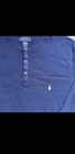 Polo Ralph Lauren Men   s Navy Blue Cotton Thermal Henley Shirt Long Sleeve Large
