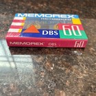 New Memorex Dbs 60 Normal Position I Blank Audio Cassette Tape Sealed 60 Minute