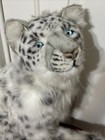 Hansa Portraits Of Nature Snow Leopard Cub Sitting 4355 Lifelike Plush 16 