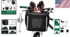 Versatile Bike Basket For Small Dogs   Cats - Durable  Stylish   Easy Install